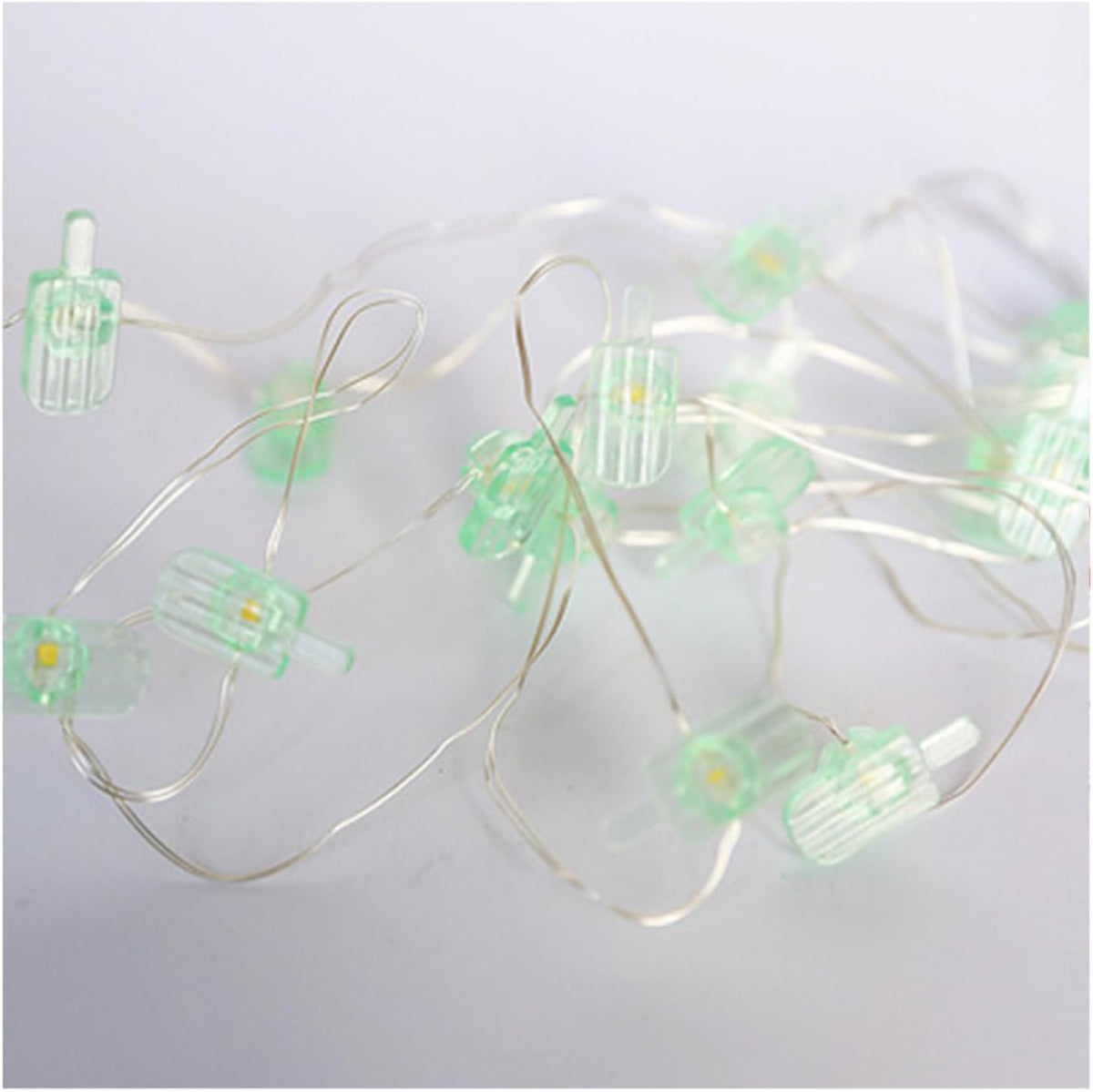 LED Copper Wire String Lights|Creative Warm White Fairy Lights|Decor Lamps for Bedroom Christmas Parties Wedding,O,2m(6.5ft)-20LED-Battery