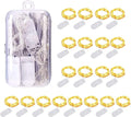 Fairy Lights Battery Operated 3.3FT 1M 10LED String Lights Waterproof Twinkle Lights for Christmas Bedroom DIY Crafts Wedding Party Decor