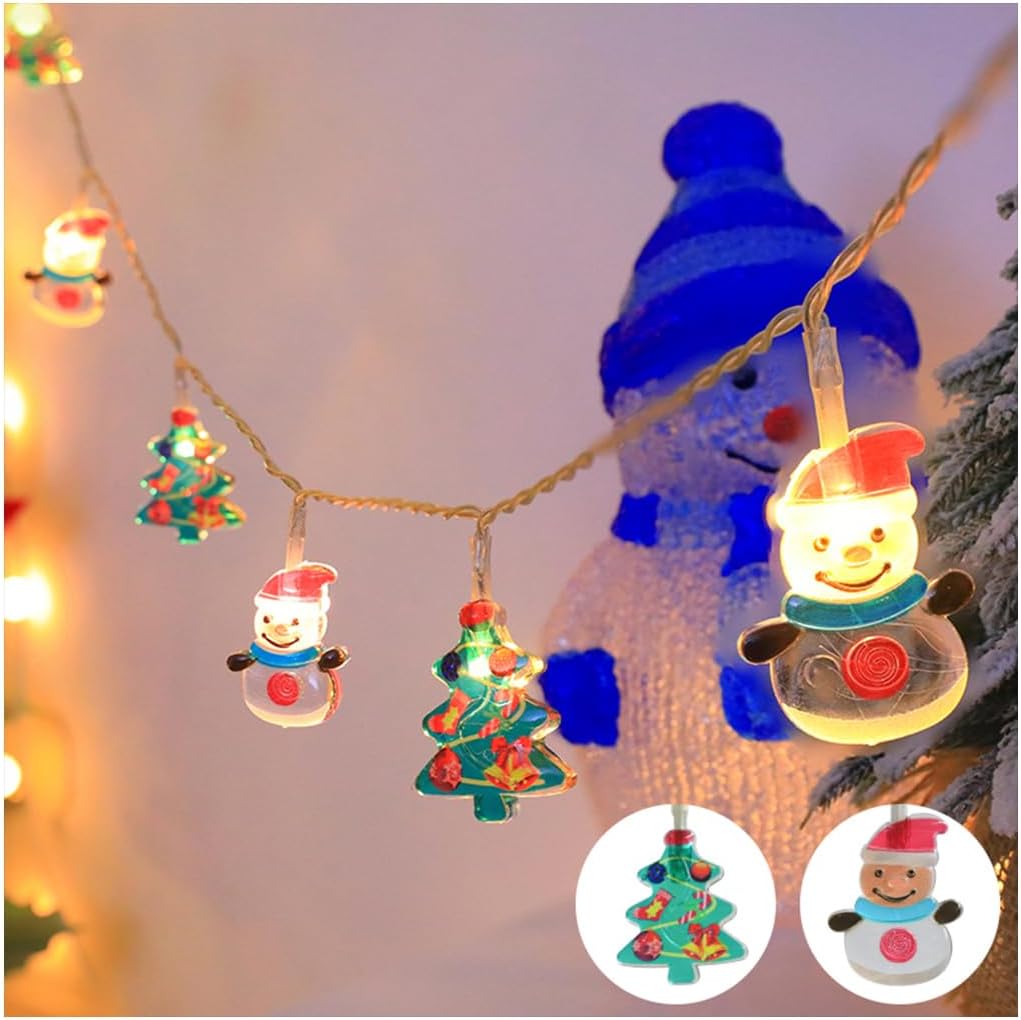 Garden Lights Christmas Tree Decor String Lights Creative Aesthetic Fairy Lights Led Warm White Copper Wire Lights for Christmas Ornaments Party Décor