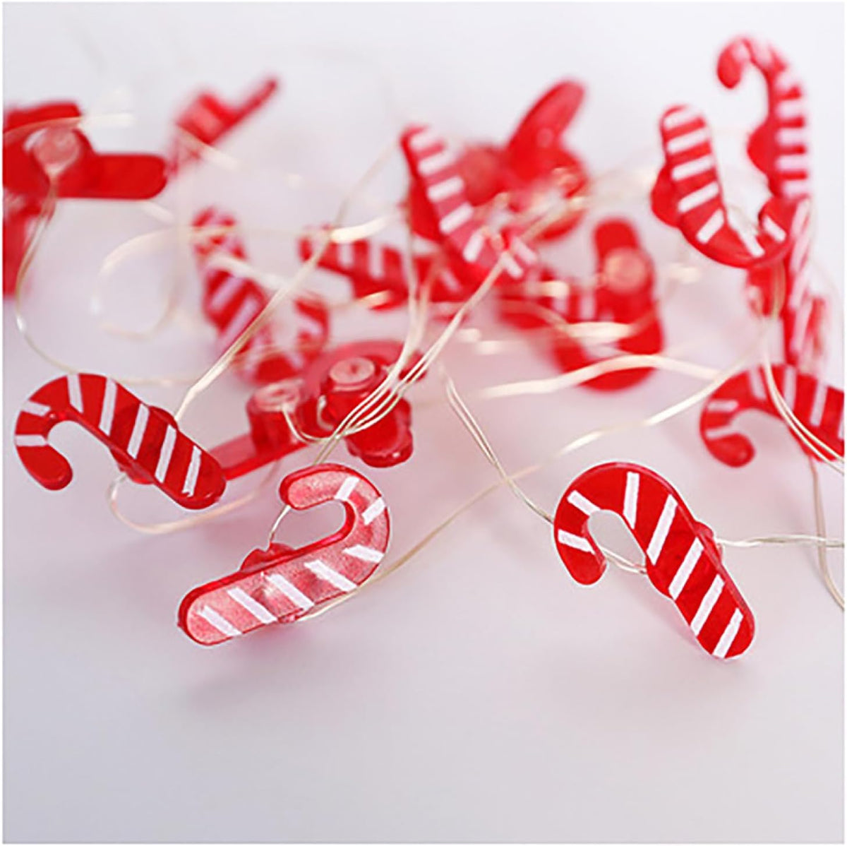 LED Copper Wire String Lights|Creative Warm White Fairy Lights|Decor Lamps for Bedroom Christmas Parties Wedding,O,2m(6.5ft)-20LED-Battery