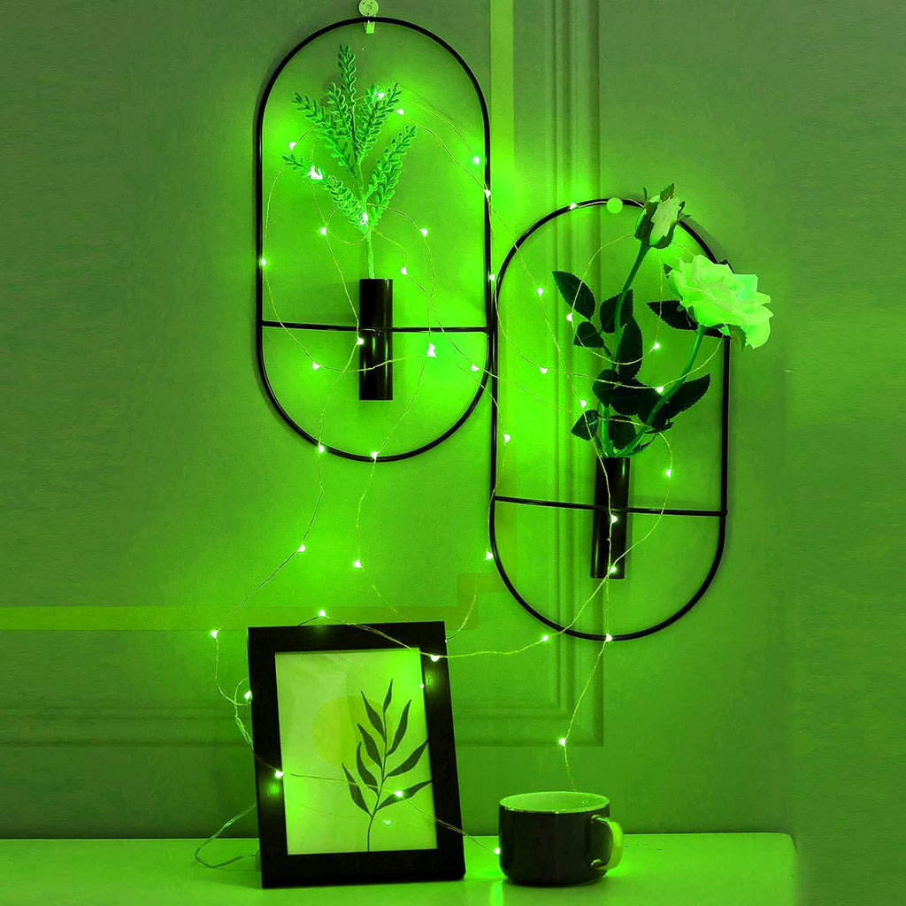 Ariceleo Red and Green Christmas 16ft LED Fairy Lights, Basic Bundle