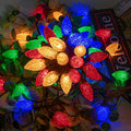 AWQ 100LED 81FT C9 Christmas String Lights Plug in Fairy Twinkle Multicolor | Christmas Lights Outdoor 8 Modes Timer Function Waterproof Extendable for Indoor Outdoor Wedding Party Christmas Decoration